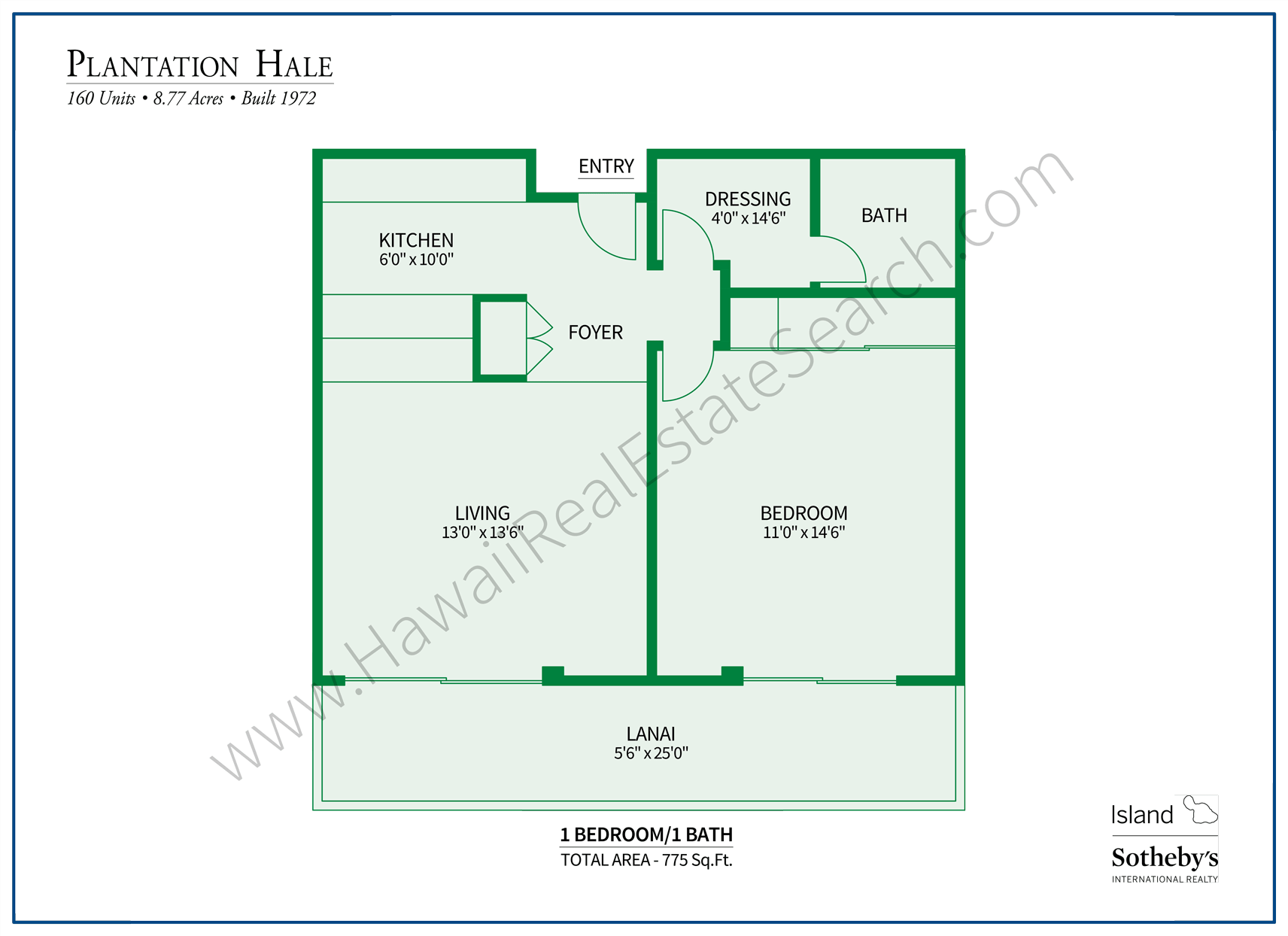 Plantation Hale Floor Plan